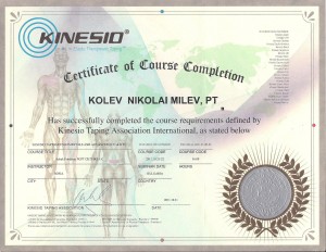 Kinesiotaping KT1 KT2